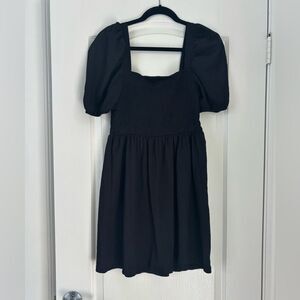 H&M Black Puff Sleeve Women’s Dress